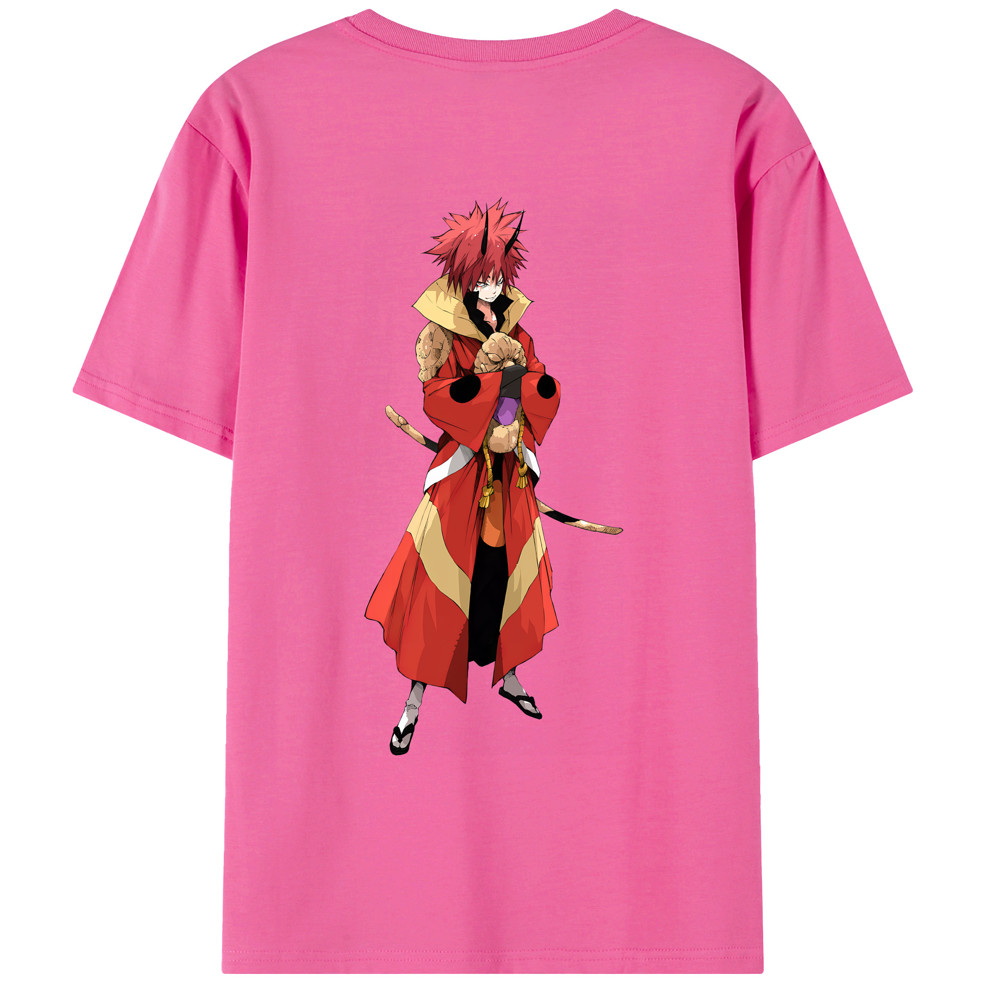 （画像用） 転スラ Regarding Reincarnated to Slime レディース半袖Tシャツ(バックプリント)